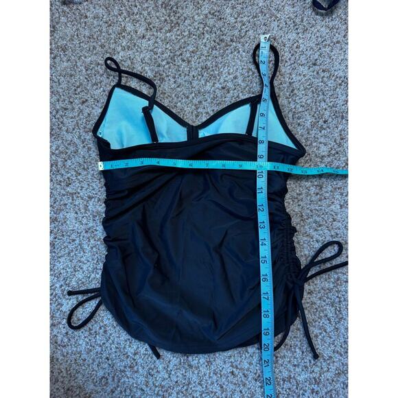 PRANA women's swim tankini top, size Small, Black - Picture 5 of 6